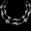 SILVER TRIBAL CHAIN