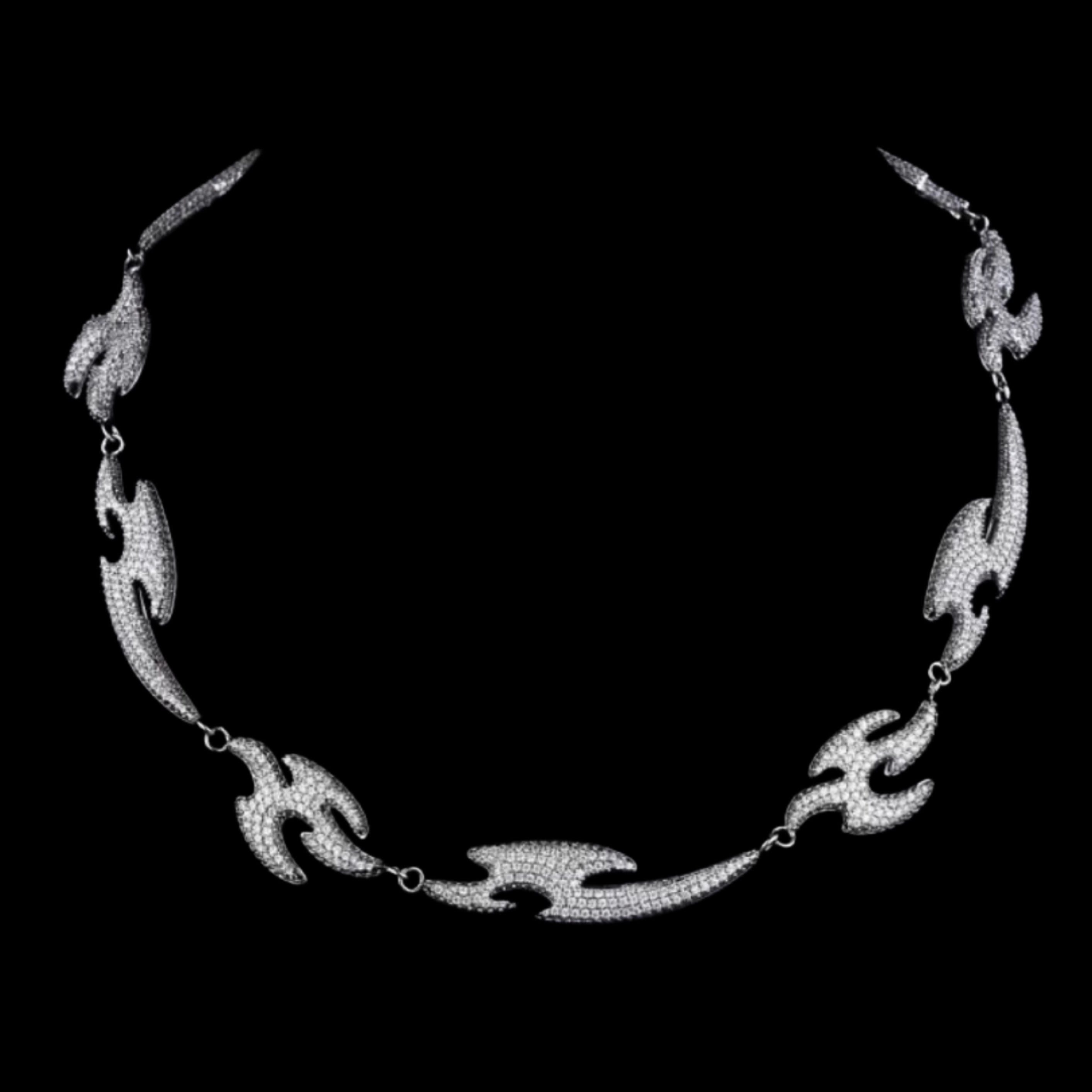 SILVER TRIBAL CHAIN