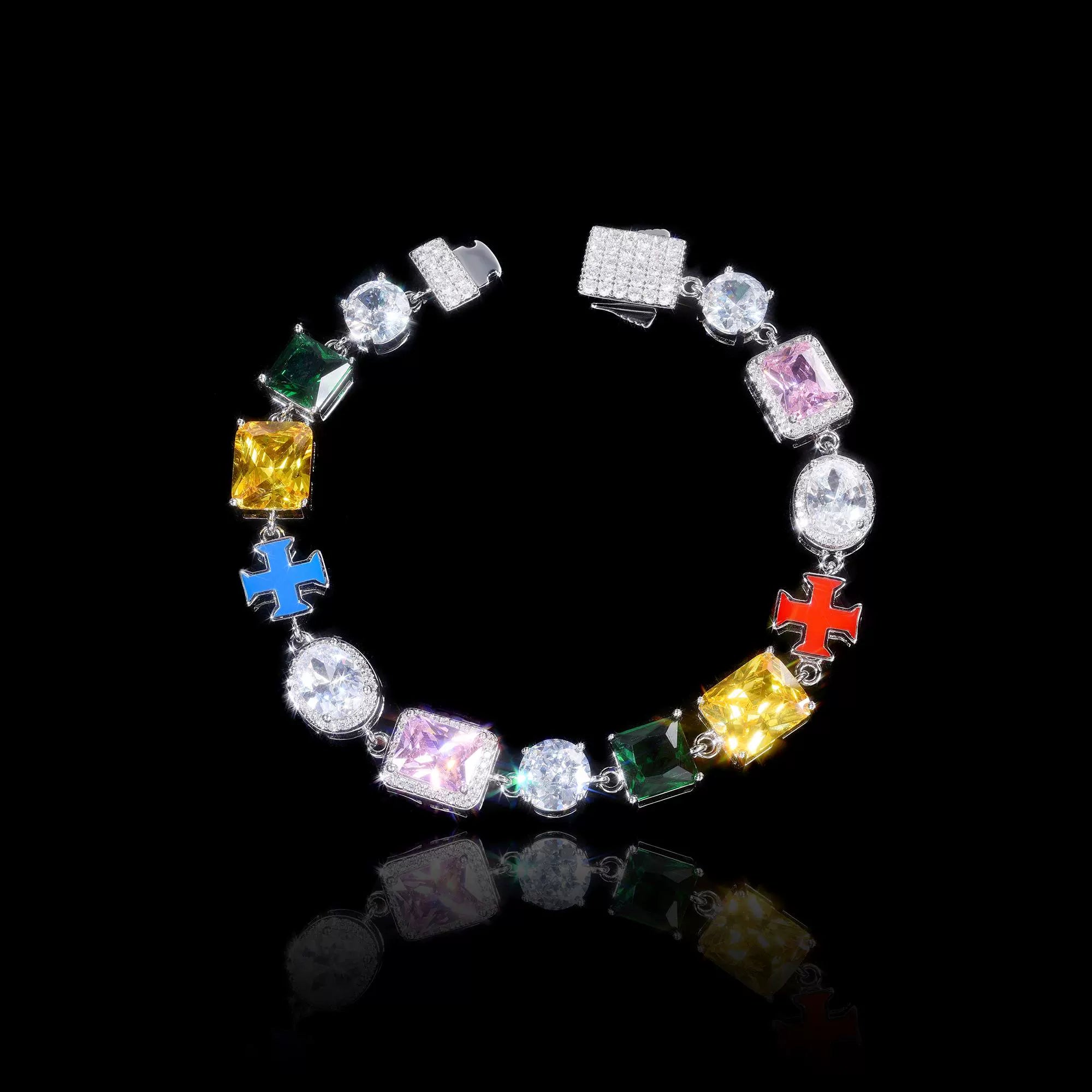 ROYAL DIAMOND CHARM BRACELET