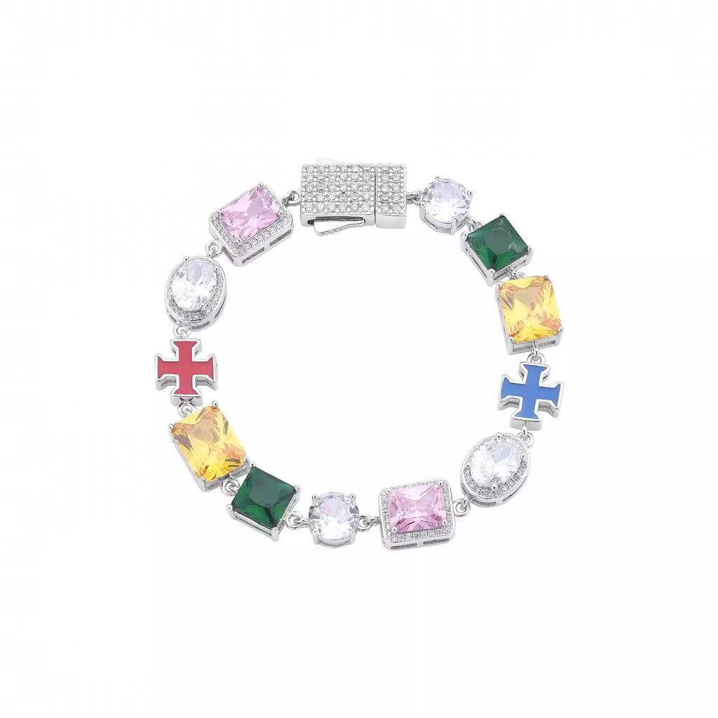 ROYAL DIAMOND CHARM BRACELET