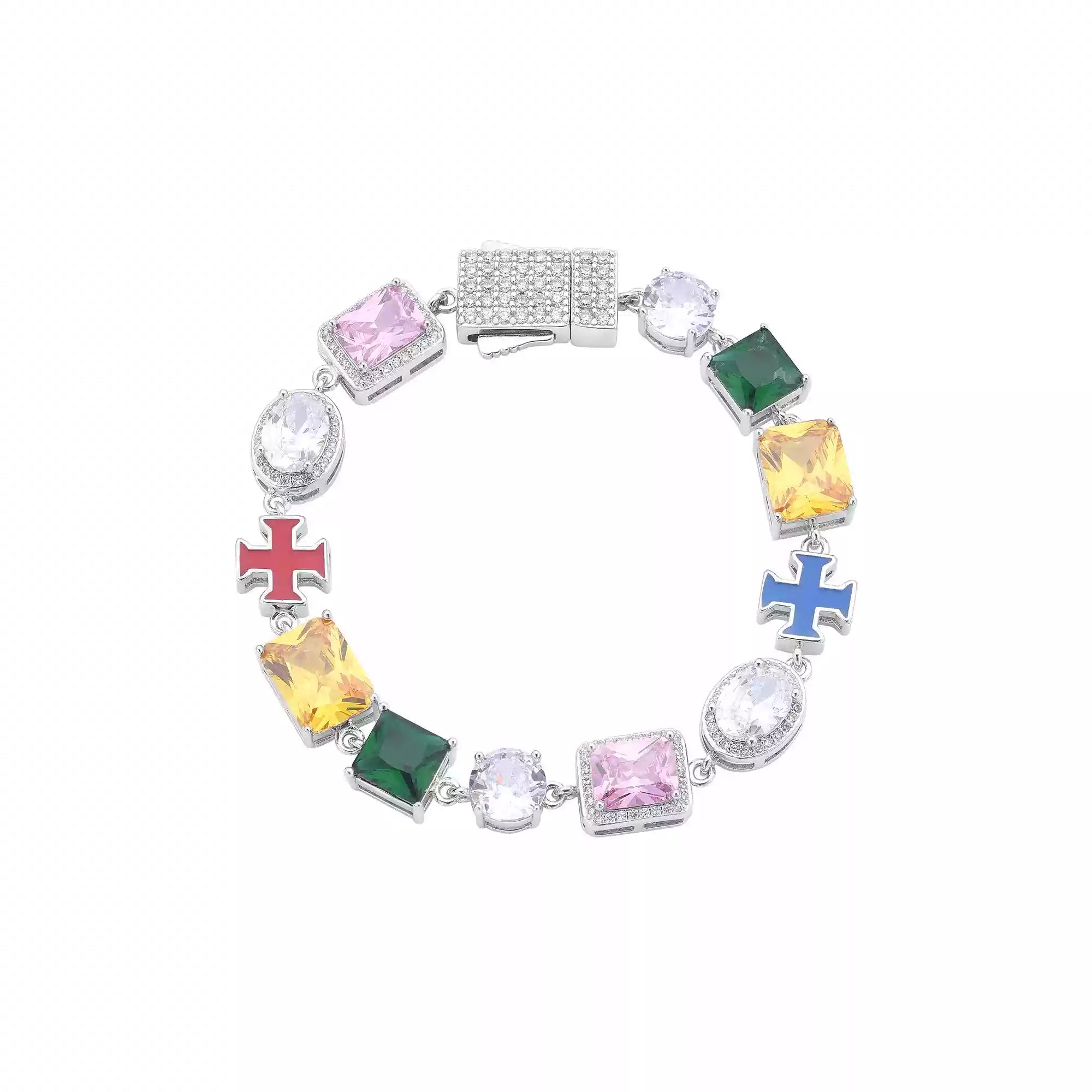 ROYAL DIAMOND CHARM BRACELET