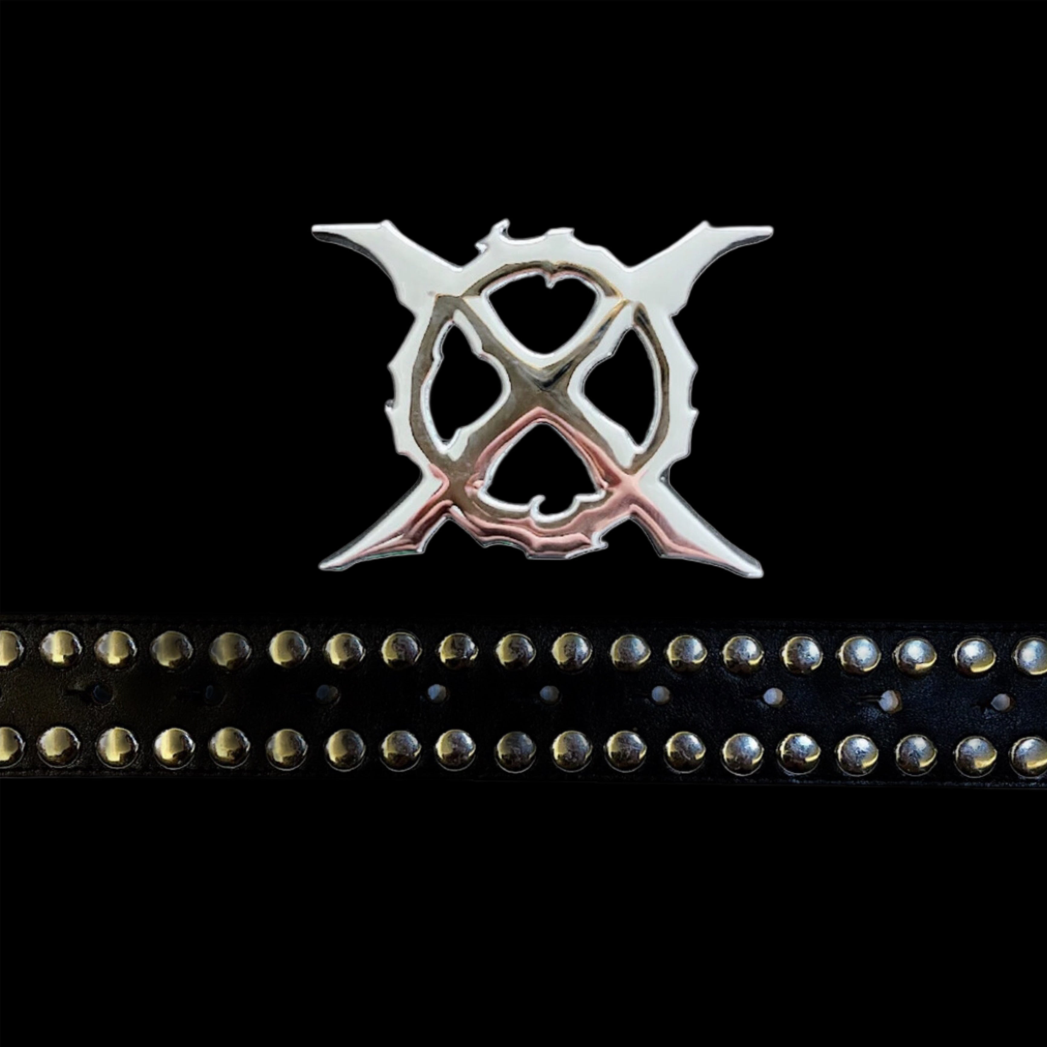 WHITE GOLD X BELT