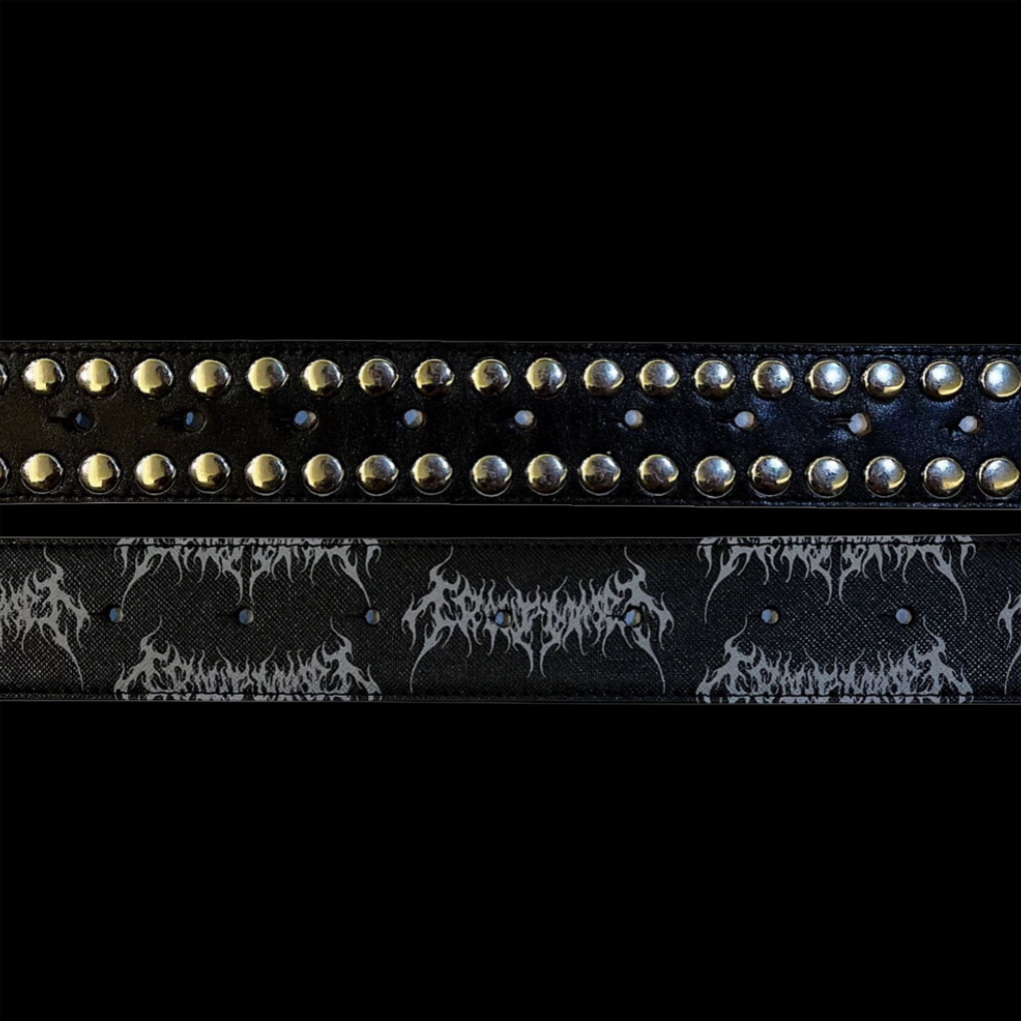 WHITE GOLD X BELT