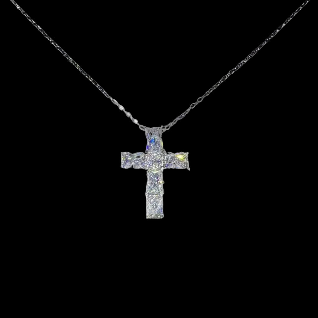 MICRO CROSS NECKLACE