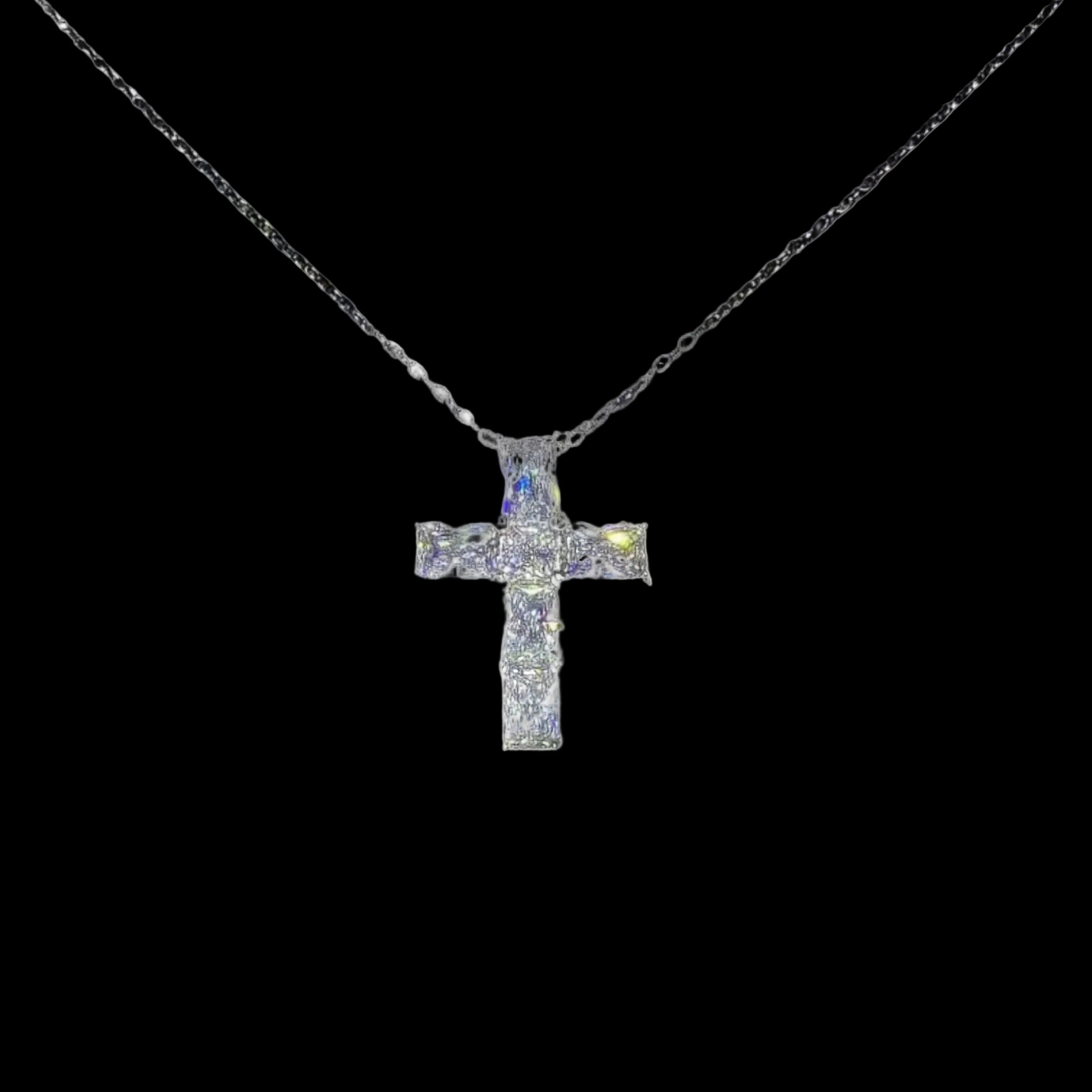 MICRO CROSS NECKLACE