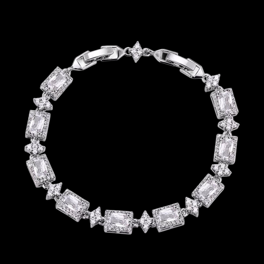 MULTICOLOR SPIKED DIAMOND BRACELET