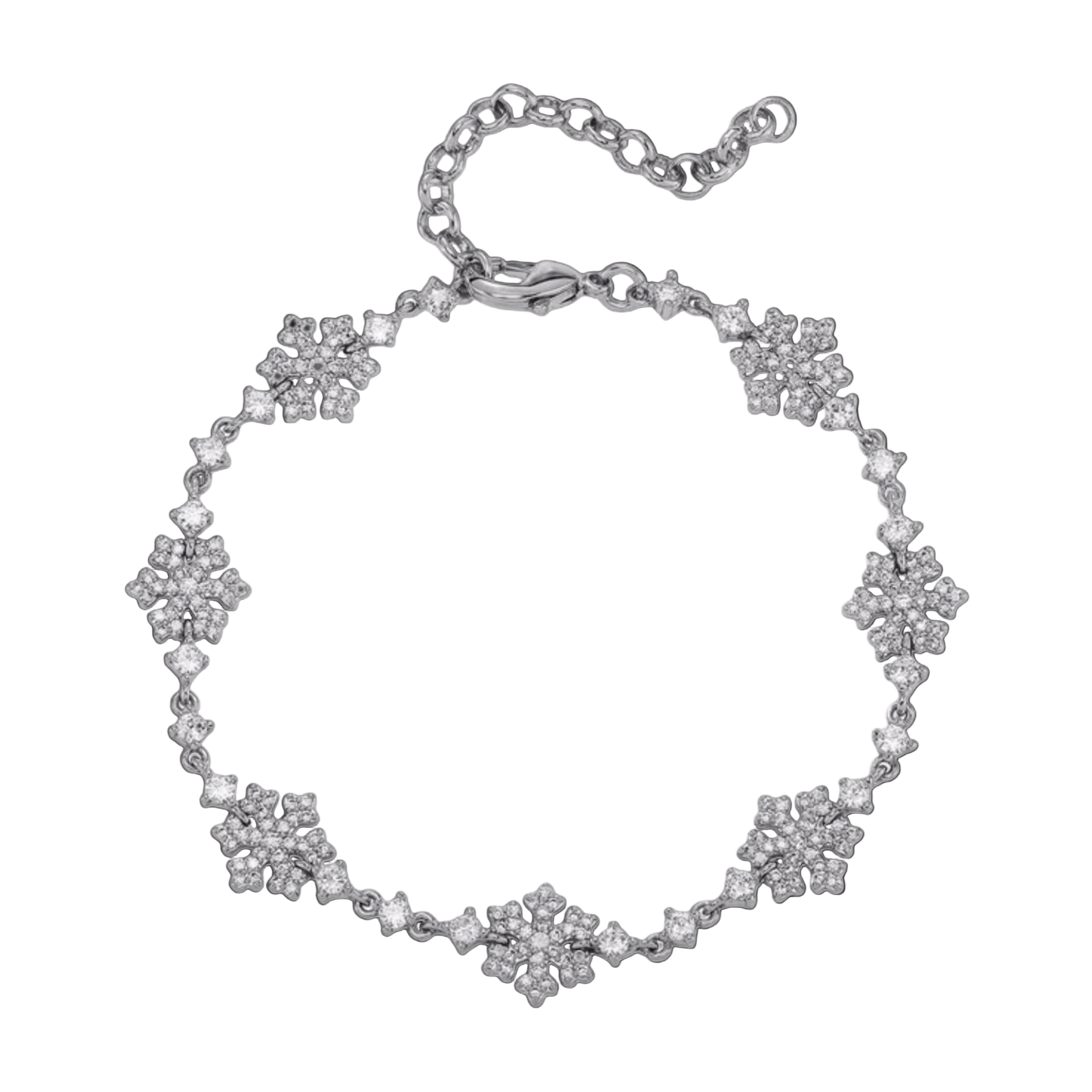 SNOWFLAKE DIAMOND BRACELET