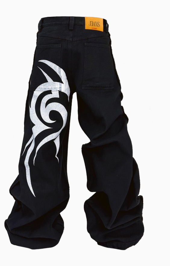 BLACK CYBER DENIM