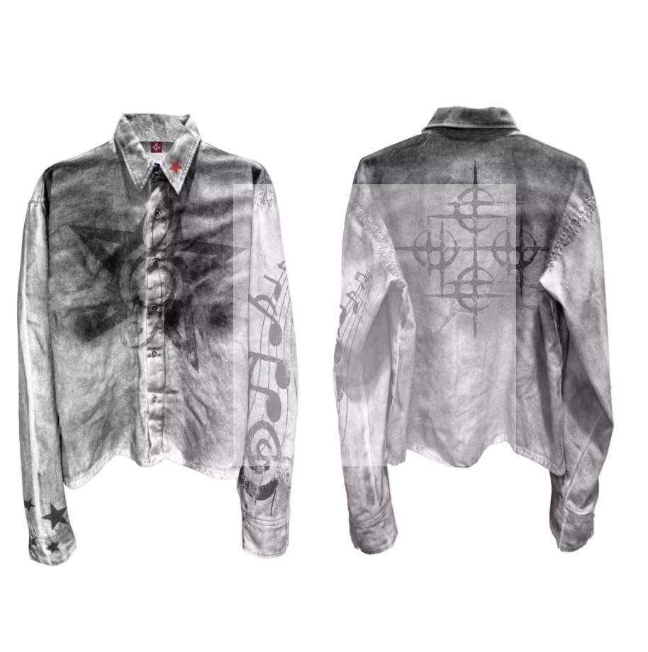 MUSIC BUTTON UP