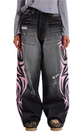 PINK CYBER DENIM