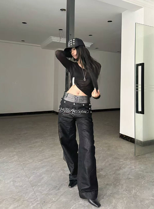 DOUBLE WASTED DENIM