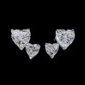 DOUBLE HEART EARRINGS