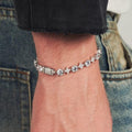 CROWN SPIKED  DIAMOND BRACELET