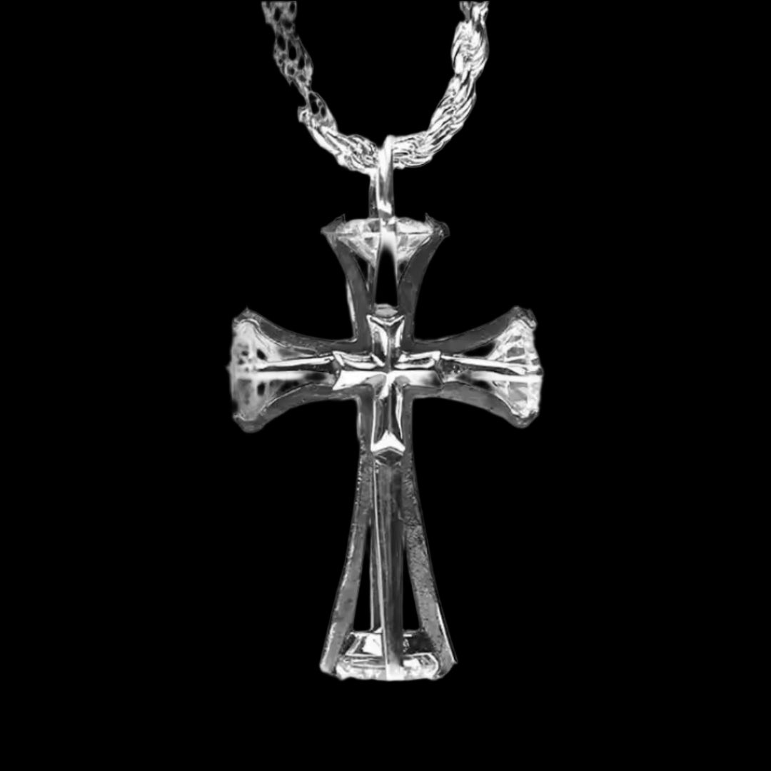 SPINE OF HEAVEN CROSS PENDANT