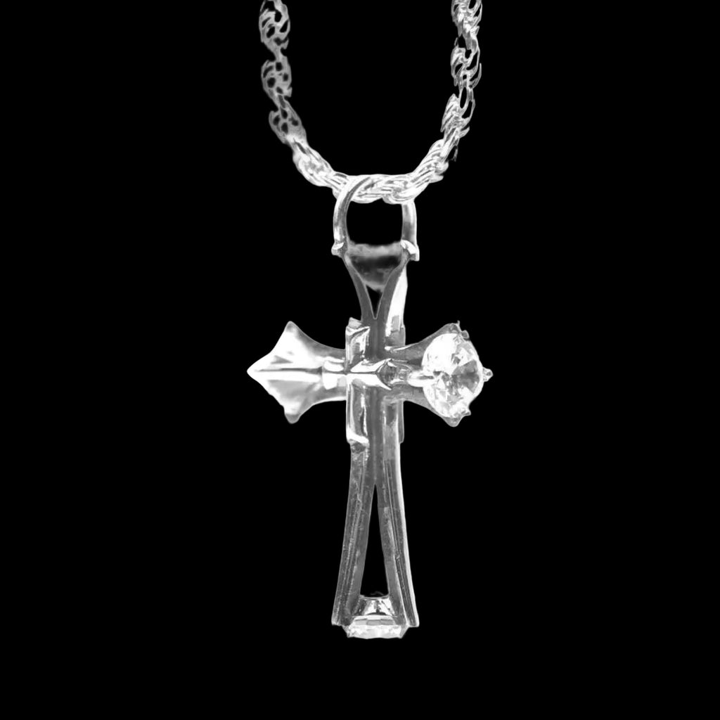 SPINE OF HEAVEN CROSS PENDANT