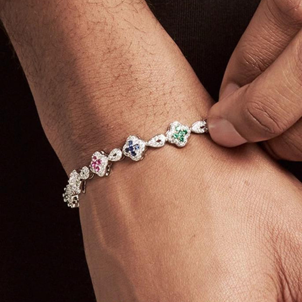 FLORAL DIAMOND BRACELET