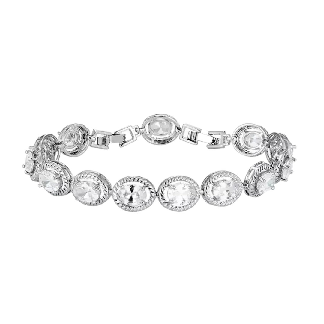 OVAL DIAMOND TENNIS BRACELET