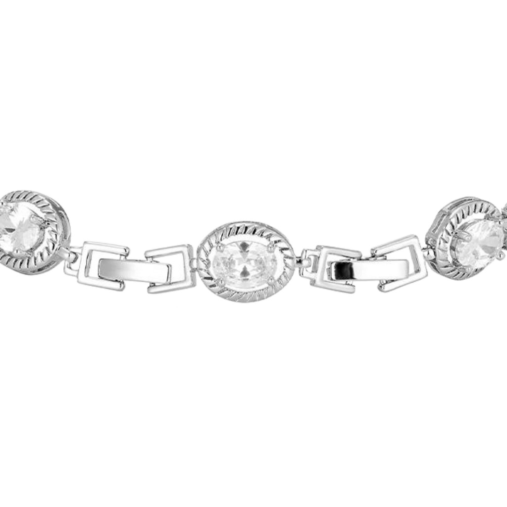 OVAL DIAMOND TENNIS BRACELET