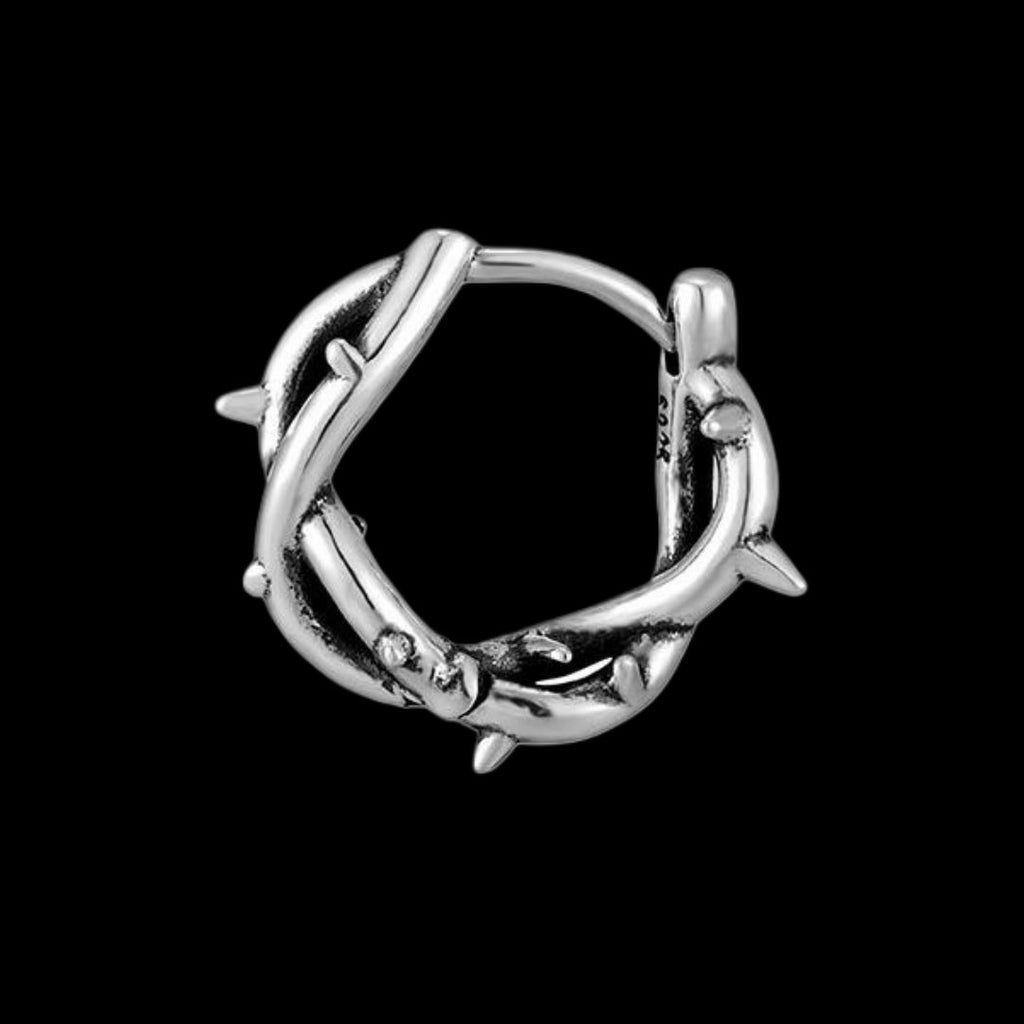 THORN LOOP .925 EARRINGS
