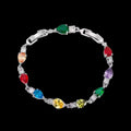 PEAR-CUT TENNIS BRACELET