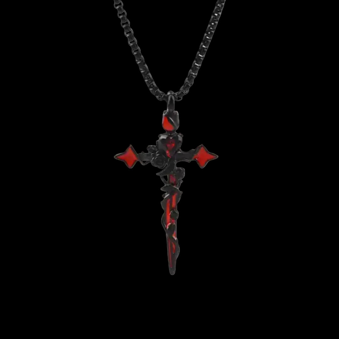 SHADOW BLOOD DIAMOND VAMPIRE CROSS