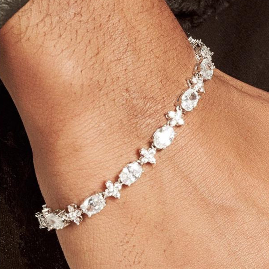 EXILE OVAL-CUT SPIKED BRACELET