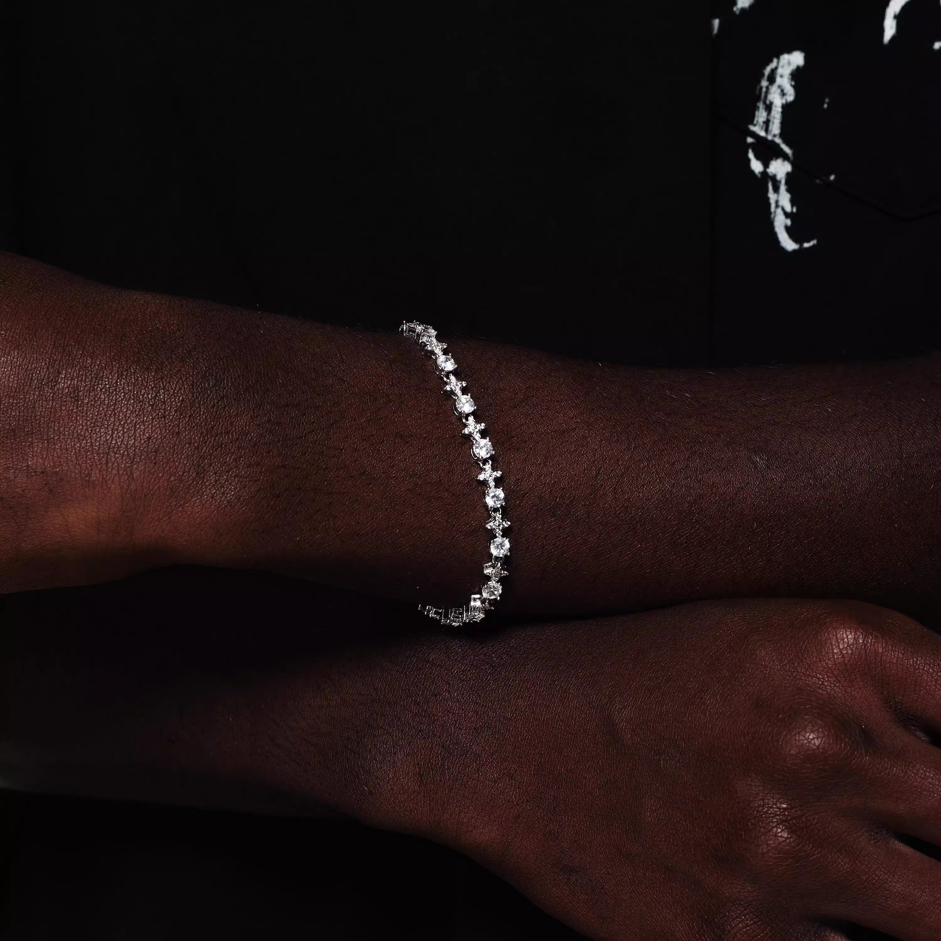 STARLIGHT SPIKED DIAMOND BRACELET