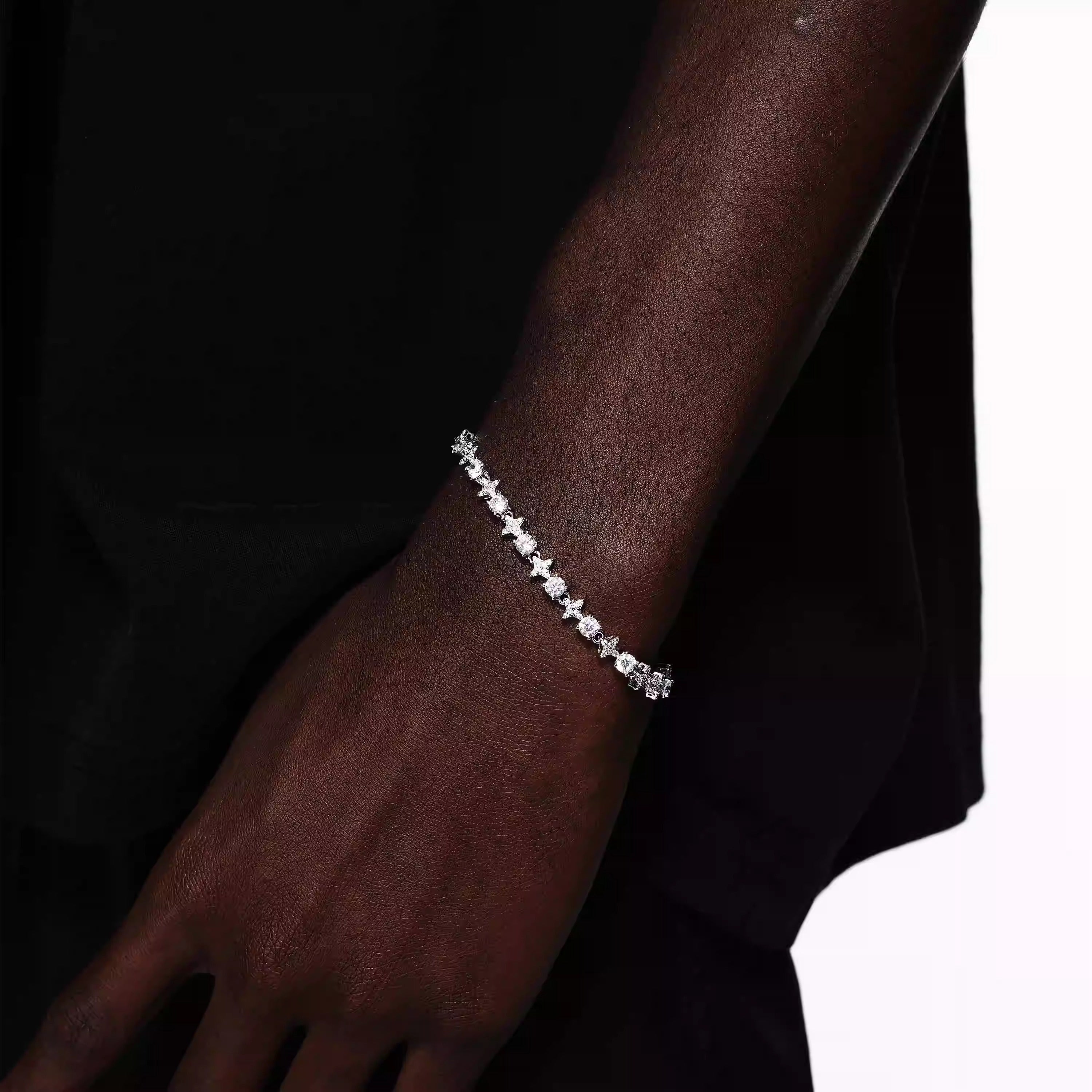 STARLIGHT SPIKED DIAMOND BRACELET