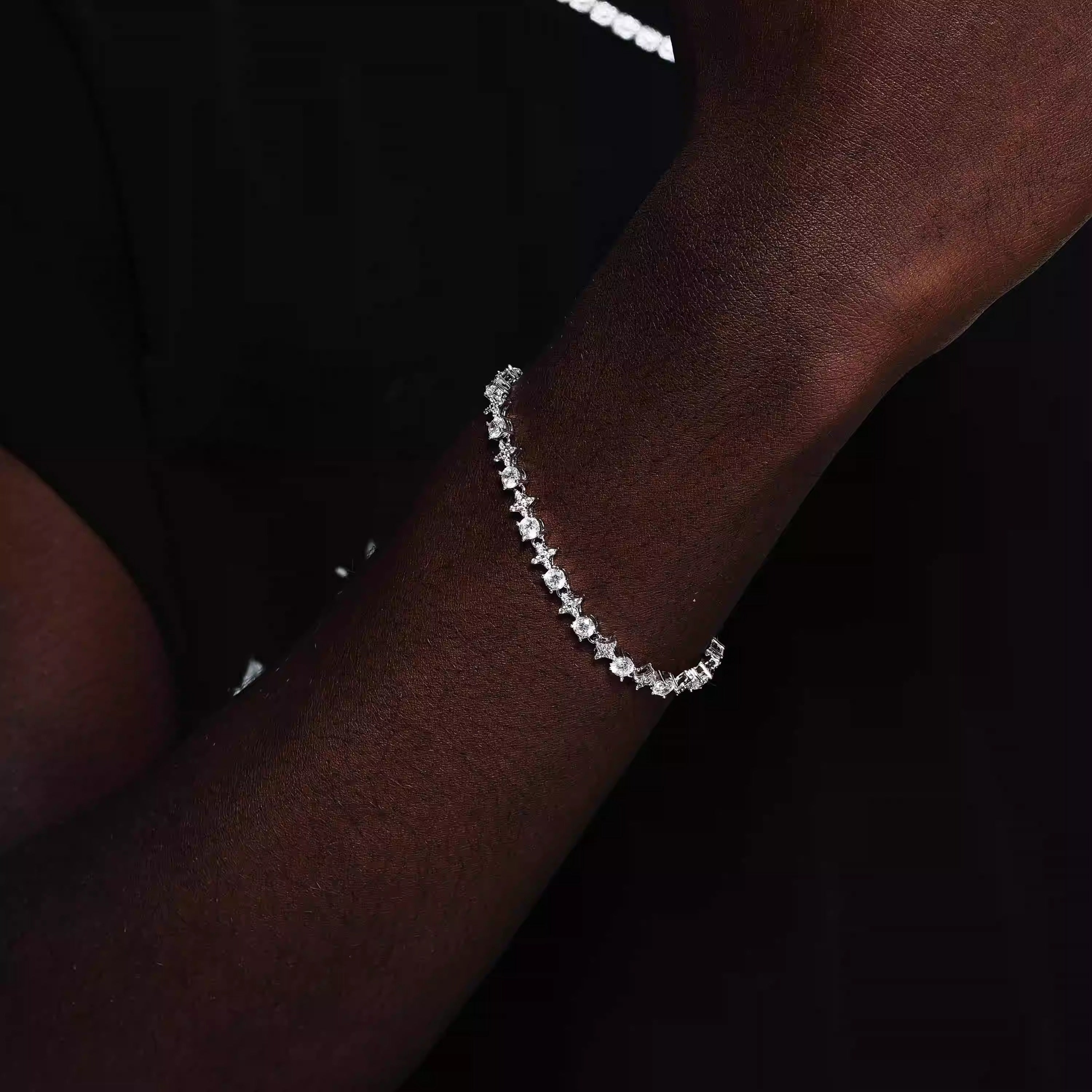 STARLIGHT SPIKED DIAMOND BRACELET